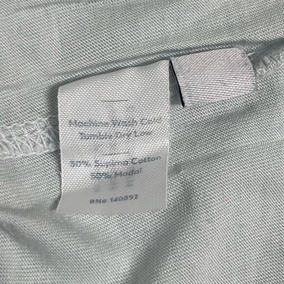 Marine Layer Light Blue Green Crewneck T Shirt XS Short Sleeve Cotton Modal - Picture 8 of 10